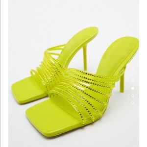 Line green Zara heel size 5